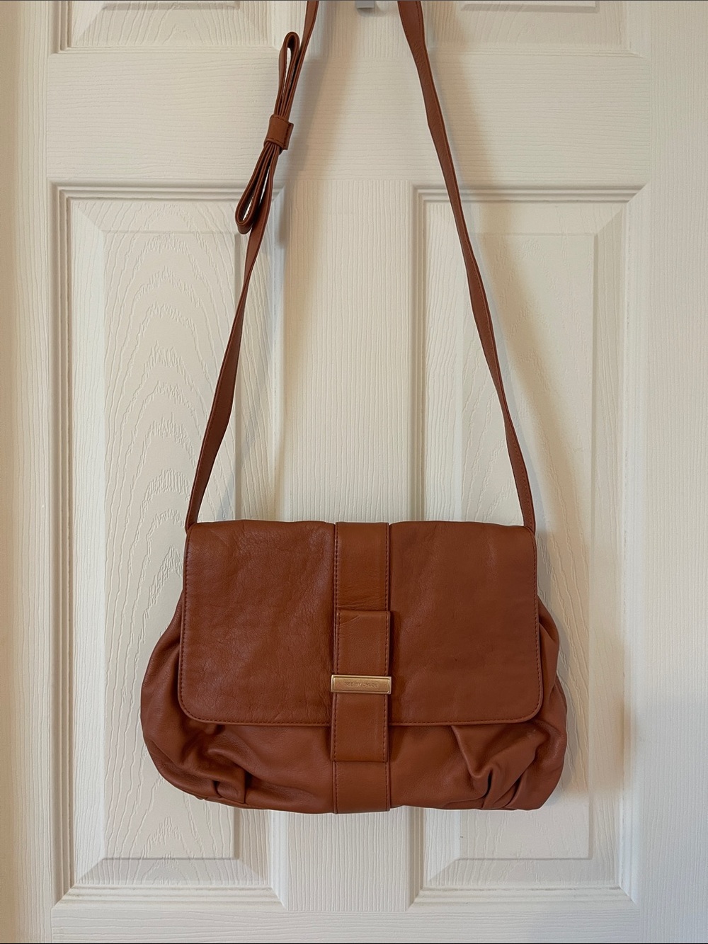 See By Chloe Cognac Leather Crossbody Bag